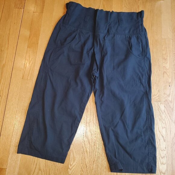 Silence & Noise UO Lennie Paper Bag Crop Pants M - Picture 3 of 6